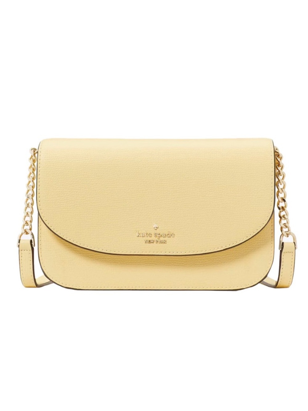 NWT Kate Spade Kristi crossbody bag in butter yellow